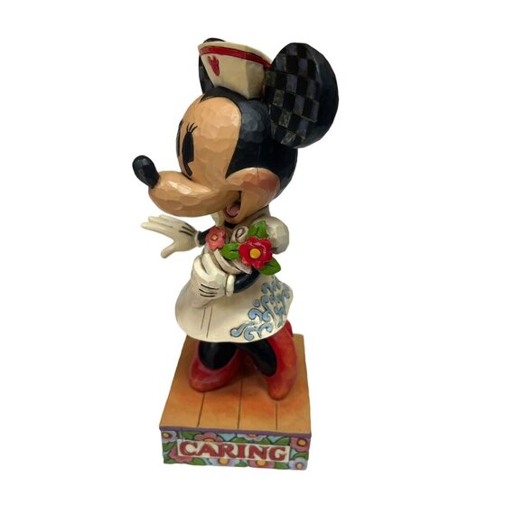 Disney Traditions Minnie Mouse Caring is Contagious Figurine Enesco Jim Shore - Picture 7 of 9